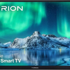 Furrion Aurora 50-Inch Full-Shade 4K LED Outdoor Smart TV – Weatherproof Outdoor Television w/ HDR10, Anti-Glare, 400-Nit LED Screen, Impact-Resistant Screen, External Antenna for Shaded Outdoor Areas