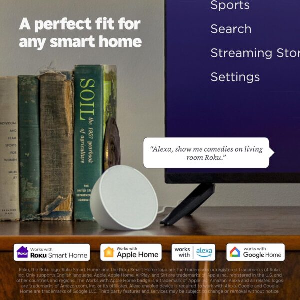 Roku Smart TV 2025 – 75-Inch Pro Series, Mini-LED TV – RokuTV with Backlit Voice Remote Pro – Flat Screen 4K QLED Television with 120Hz Refresh Rate & Dolby Vision IQ, Live News, Sports, Entertainment - Image 9