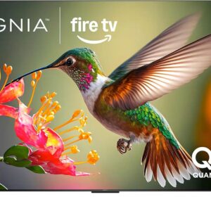 INSIGNIA 75-inch Class QF Series LED 4K UHD QLED Smart Fire TV with Alexa Voice Remote (NS75-UQFL26)