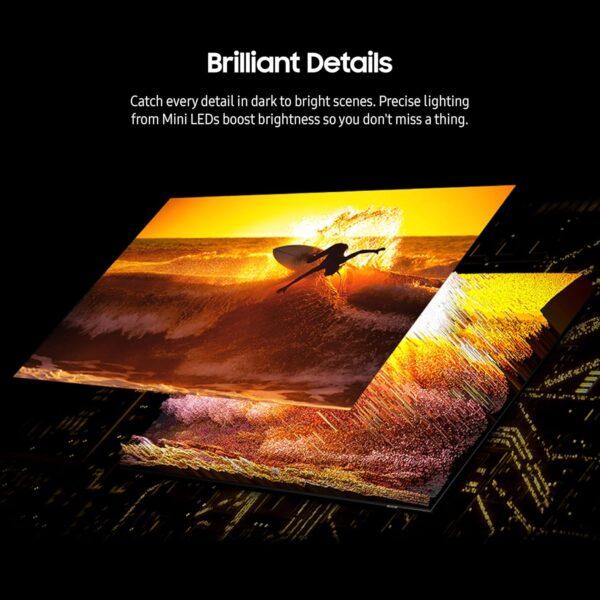 Samsung 75-Inch Class Neo QLED 4K QN90D Series Mini LED, Neo Quantum HDR+ Smart TV w/Dolby Atmos, Object Tracking Sound+, Motion Xcelerator, Real Depth Enhancer Pro, Alexa Built-in (QN75QN90D, 2024) - Image 5