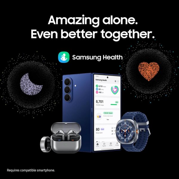 Samsung Galaxy Watch Ultra (2025) 47mm LTE Smartwatch + Gift Card, Titanium Casing, Advanced Sleep Coaching, Running Coach, Energy Score, GPS, Titanium Gray [US Version, 2 Yr Warranty] - Image 9