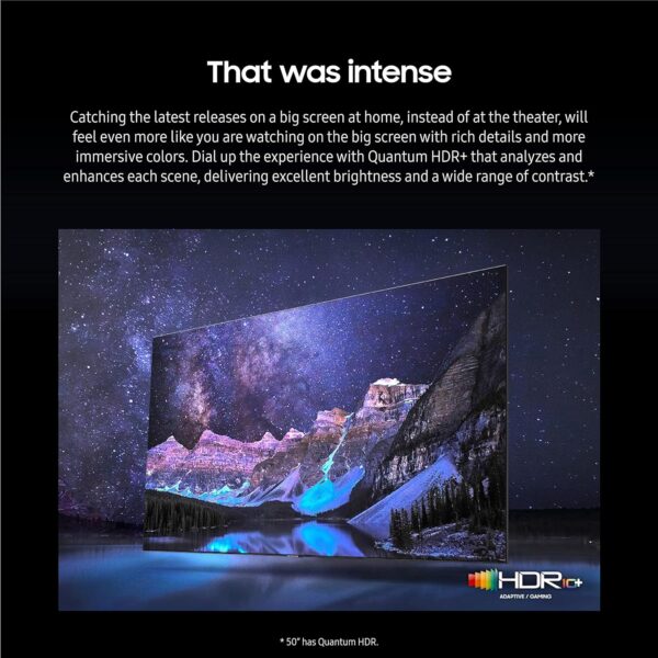 SAMSUNG 50-Inch Class QLED 4K Q80C Series Quantum HDR, Dolby Atmos Object Tracking Sound Lite, Direct Full Array , Q-Symphony 3.0, Gaming Hub, Smart TV with Alexa Built-in (QN50Q80C, 2023 Model) - Image 5