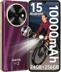 Read more about the article OUKITEL C59 Pro Unlocked Android Phones – 6.88”HD+ Display Android 15 10000 mAh Battery 24GB +256GB/1TB TF Cell Phone with 120LM Flashlight, NFC 13MP Camera Smartphone, OTG/Fingerprint/4G Dual SIM
