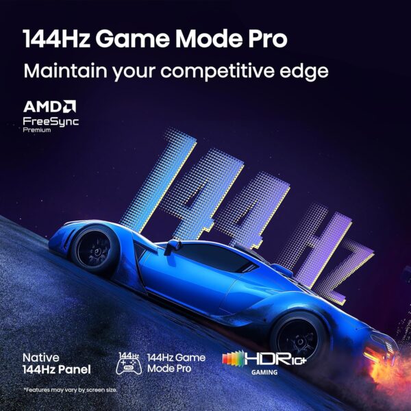 Hisense 98" Class QD5 Series (98QD5QG, 2025 Model) QLED 4K UHD Smart Google TV, Native144Hz, Motion Rate 480, Dolby Vision Atmos, HDR 10+, AMD FreeSync Premium, MEMC, VRR, ALLM - Image 5