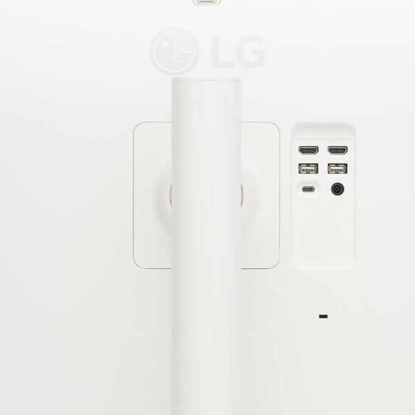 LG 27SR75U-W 27 inch 4K UHD (3840x2160) IPS HDR10 USB Type-C 65W PD Smart Monitor webOS 23 AirPlay Screen Share Bluetooth ThinQ App Built-in Speaker HDMI White - Image 7