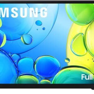 Samsung 32″ F6000F 4K Smart TV (2025) Bundle with Premiere Movies Streaming + 19-45 Inch TV Wall Mount + 6-Outlet Surge Adapter + 2X HDMI Cable & Deco Gear Complete Home Theater Beginner’s Guidebook