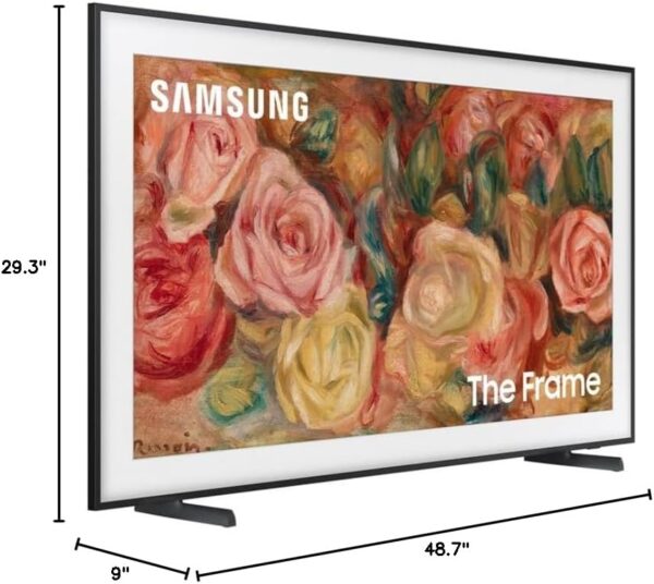 Samsung QN55LS03DA 55" The Frame QLED 4K Smart TV (2024) Bundle with Movies Streaming + Deco Gear 2X 4K HDMI 2.0 Cable w/Copper Conductors & CPS Exclusive 12 Month Protection Pack (BEACH-CPS-261500) - Image 10