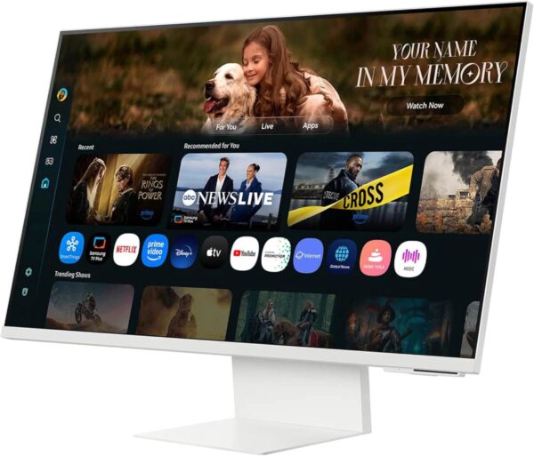SAMSUNG 32” Smart Monitor M8 (M80F) 4K UHD Display, Samsung Vision AI, Smart TV Apps, Gaming Hub, USB-C, HDMI and USB-A, White, LS32FM803UNXZA, 2025 - Image 14