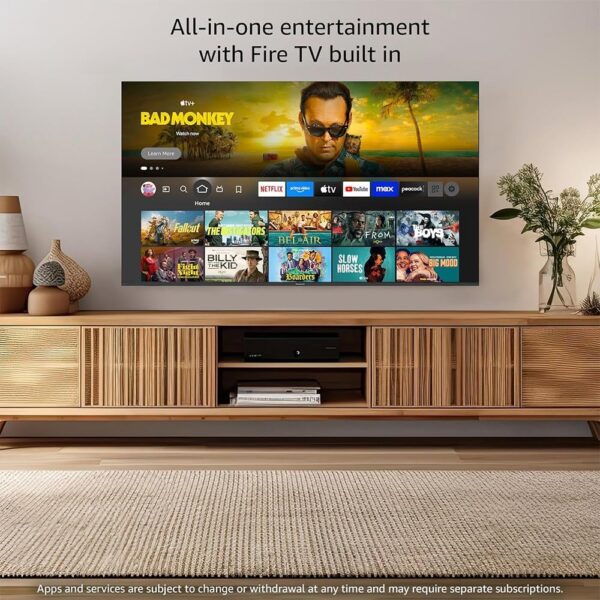 Panasonic TV-70W70BP W70 Series 70 inch LED 4K Ultra HD Smart Fire TV Bundle with WN10 Neck Speaker, 4 YR CPS Enhanced Protection, 2X HDMI Cable & Deco Gear Complete Home Theater Beginner's Guidebook - Image 7