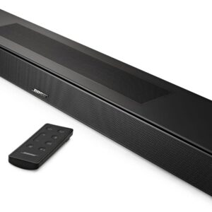 Bose Smart Dolby Atmos Soundbar, Bluetooth Soundbar Speaker with Voice Control and Amazon Alexa Built-in, Works with Google Assistant Capabilities, Black