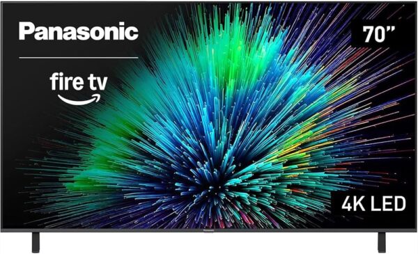 Panasonic TV-70W70BP W70 Series 70 inch LED 4K Ultra HD Smart Fire TV Bundle with WN10 Neck Speaker, 4 YR CPS Enhanced Protection, 2X HDMI Cable & Deco Gear Complete Home Theater Beginner's Guidebook - Image 2