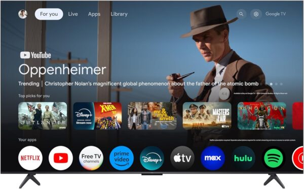 TCL 75-Inch Class QM6K Series QD-Mini LED 4K UHD Google Smart TV Best Value Mini-LED TV - QLED, 144hz, 288hz Gaming Rate, High Contrast Screen, Onkyo Audio, Dolby Atmos (75QM6K, 2025 Model) - Image 19