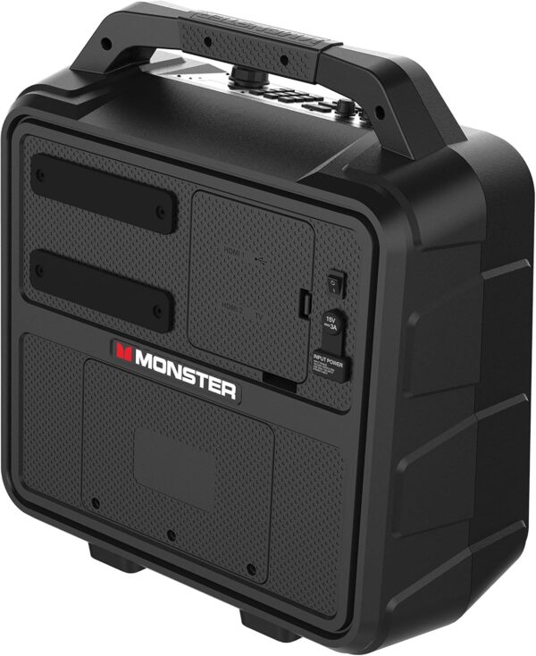 Monster Vision | Portable Entertainment System, 15.6” Full HD Screen, 60W Audio | Up to 25 Hours Playback | Two HDMI Ports for Your Favorite Smart Streaming Device & Gaming Console | Portable TV - Image 3
