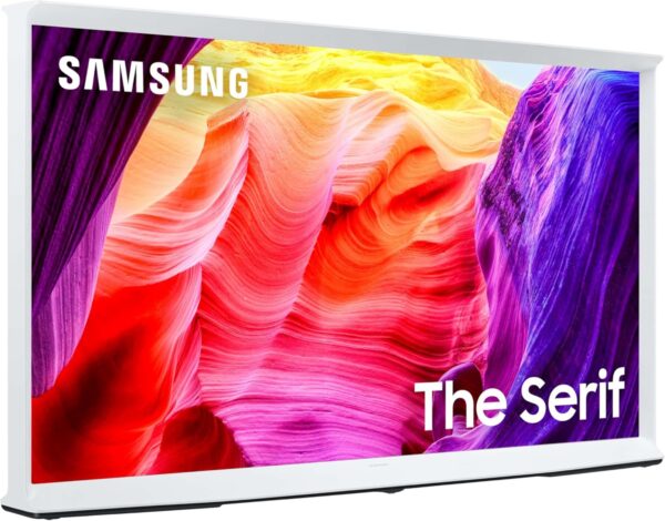 Samsung 43-Inch Class QLED 4K The Serif LS01D Series Quantum HDR Smart TV with 360 L-Shape Design, Anti-Reflection Matte Display, Detachable Easel Stand, Alexa Built-in (QN43LS01D, 2024 Model) - Image 9