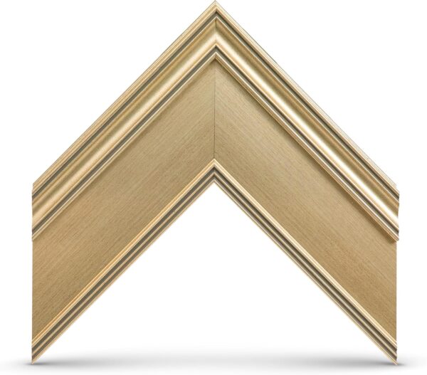 Frame My TV Deco TV Frames - Champagne Smart Frame Compatible ONLY with Samsung The Frame TV and Pro (65 inch, Fits 2021-2025) - Image 3