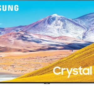 SAMSUNG 65-inch Class Crystal UHD TU-8000 Series – 4K UHD HDR Smart TV with Alexa Built-in (UN65TU8000FXZA, 2020 Model)